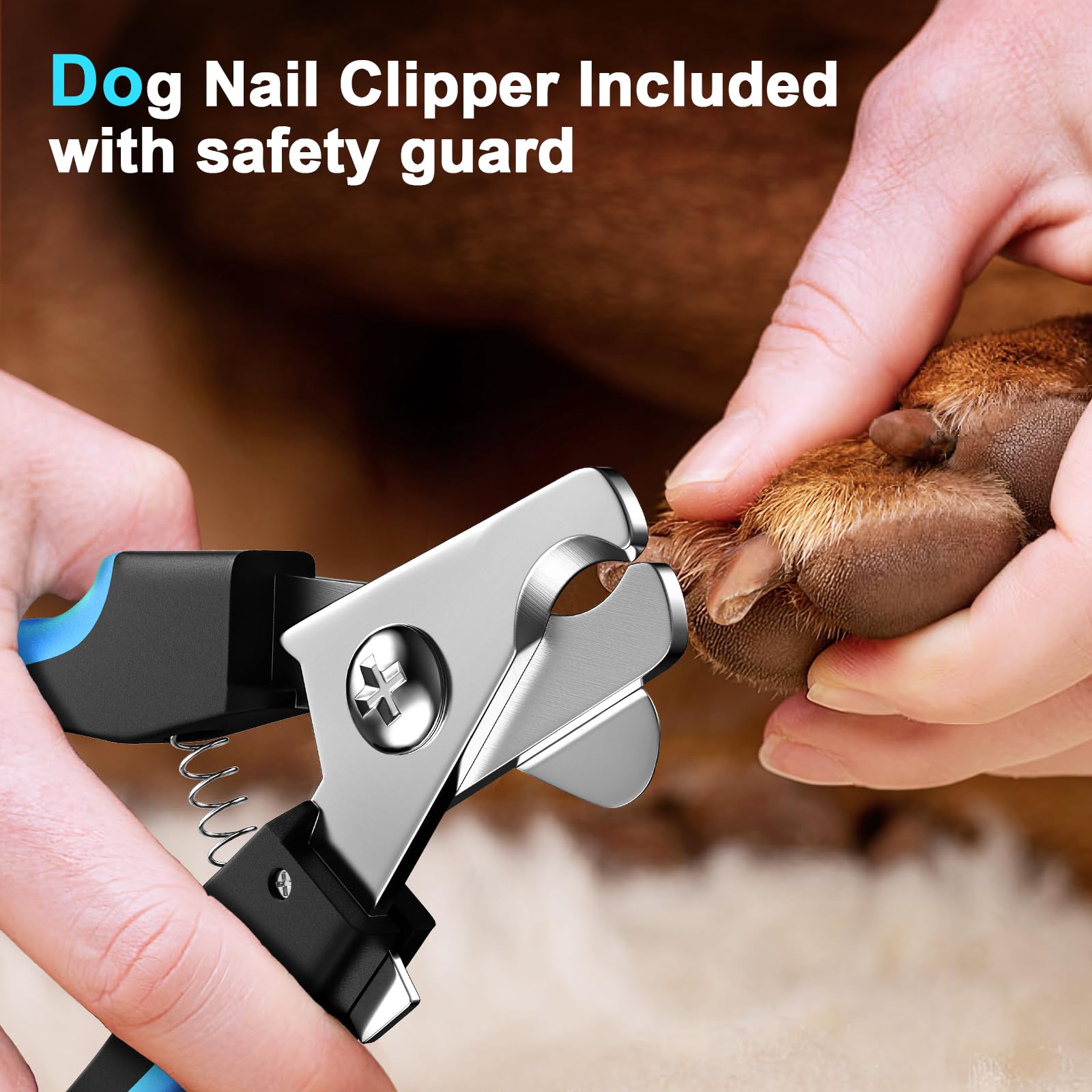 SNMDQZ dog nail grinder with 3 ports for all sizes