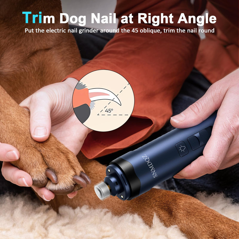 SNMDQZ rechargeable nail grinder indicator shows charging status