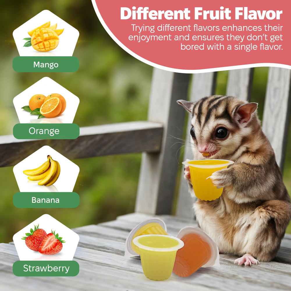 Snout and Shell jelly pods with real fruit juice flavors invite tasty feeding.