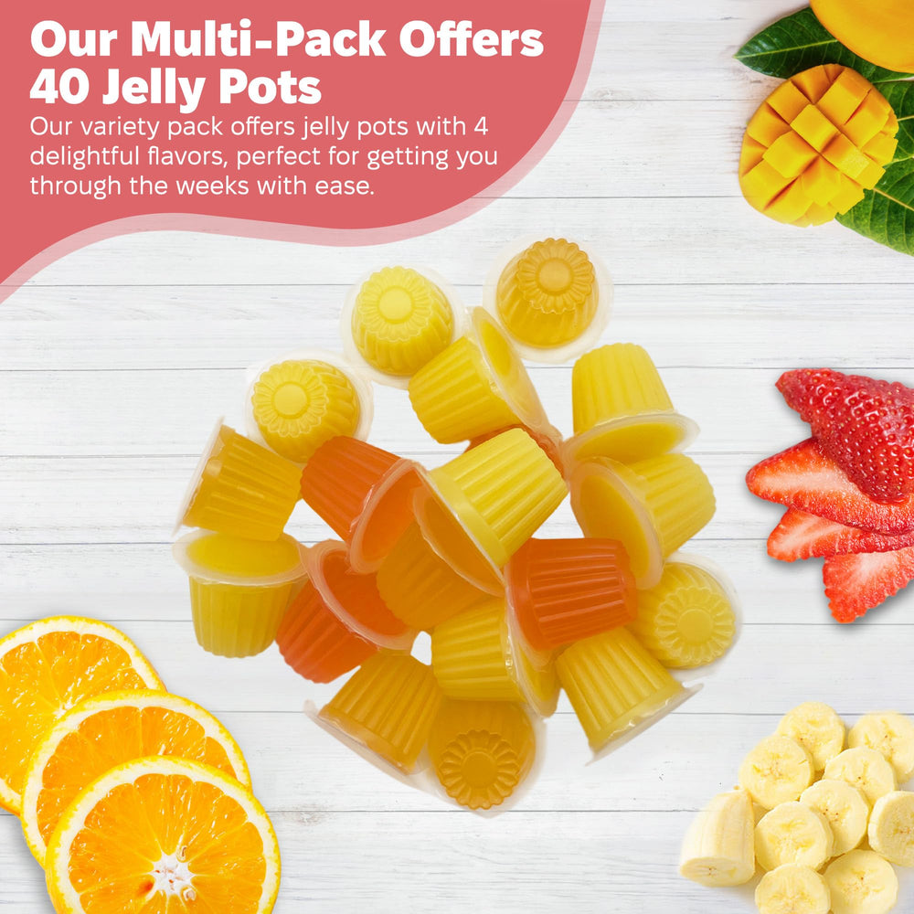 Snout and Shell jelly pods contents show real fruit juice flavors.