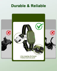 Snsng Shock Collar long and short probes fit various coat lengths for comfortable training.