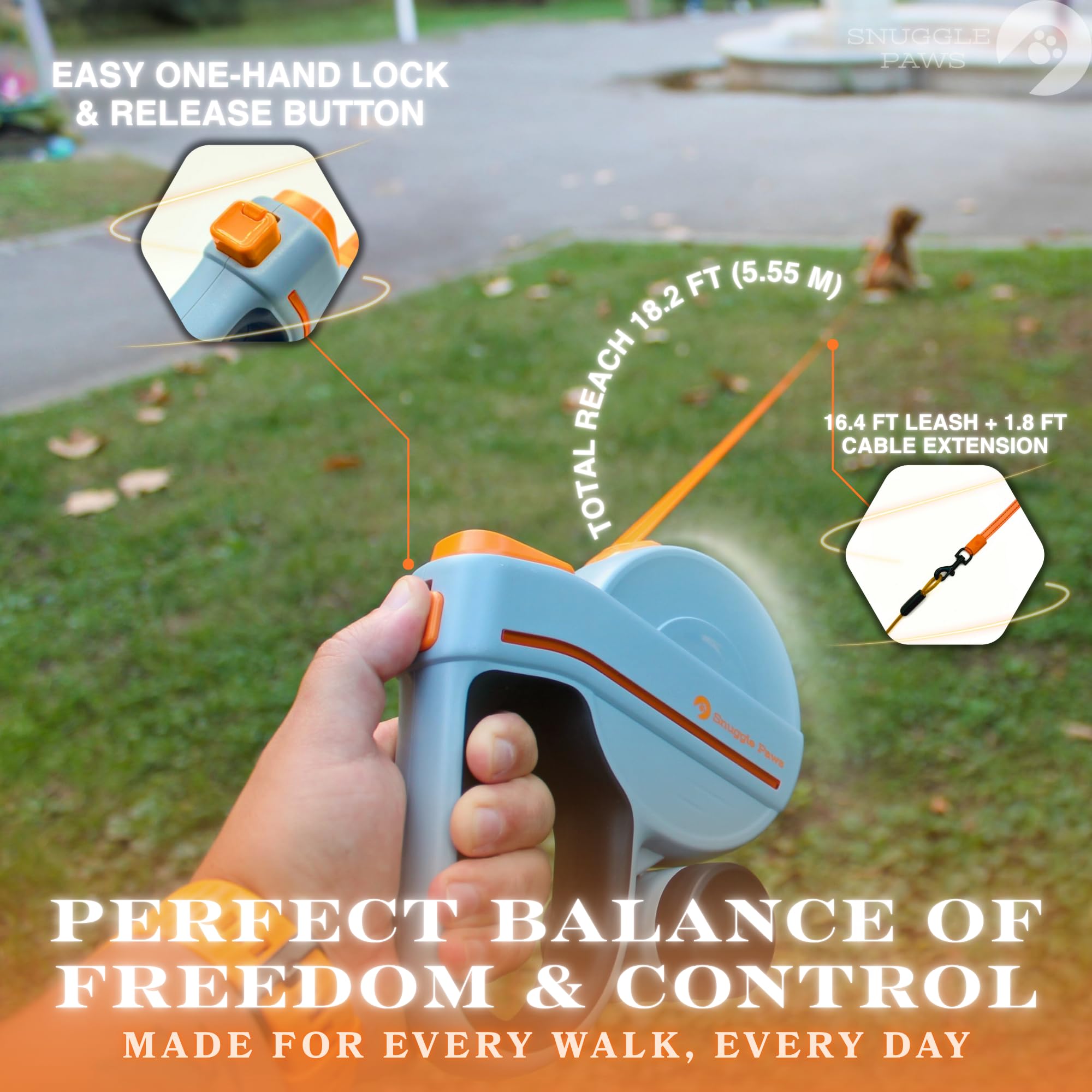 Snuggle Paws reflective safety tape boosts dusk visibility