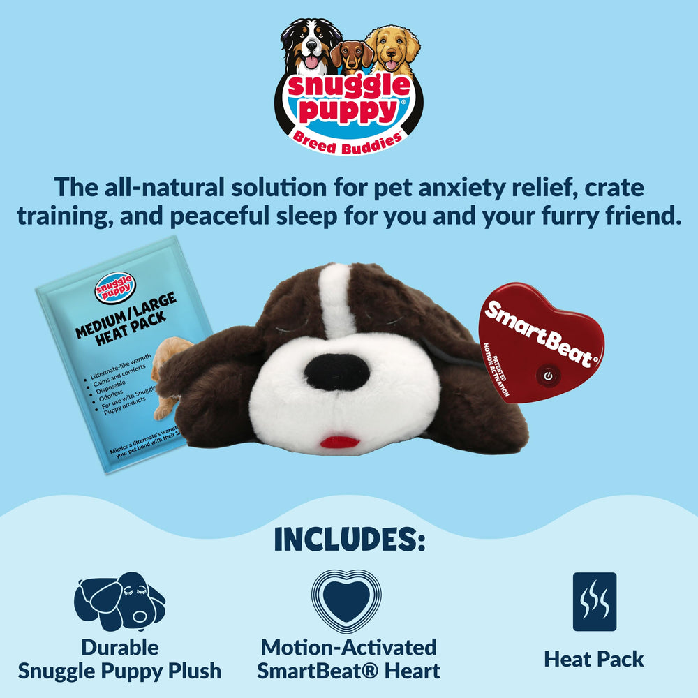 Snuggle Puppy durable-dog-toy outer-shell shows long-lasting comfort