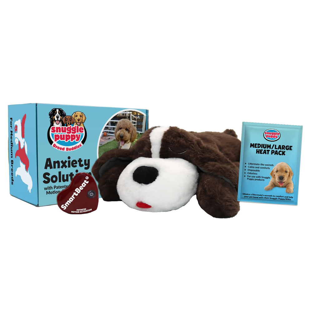 Snuggle Puppy original toys heartbeat-puppy features comforting heartbeat for anxious dogs