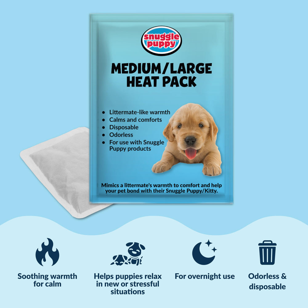 Snuggle Puppy real-feel-heartbeat inside adds natural comfort