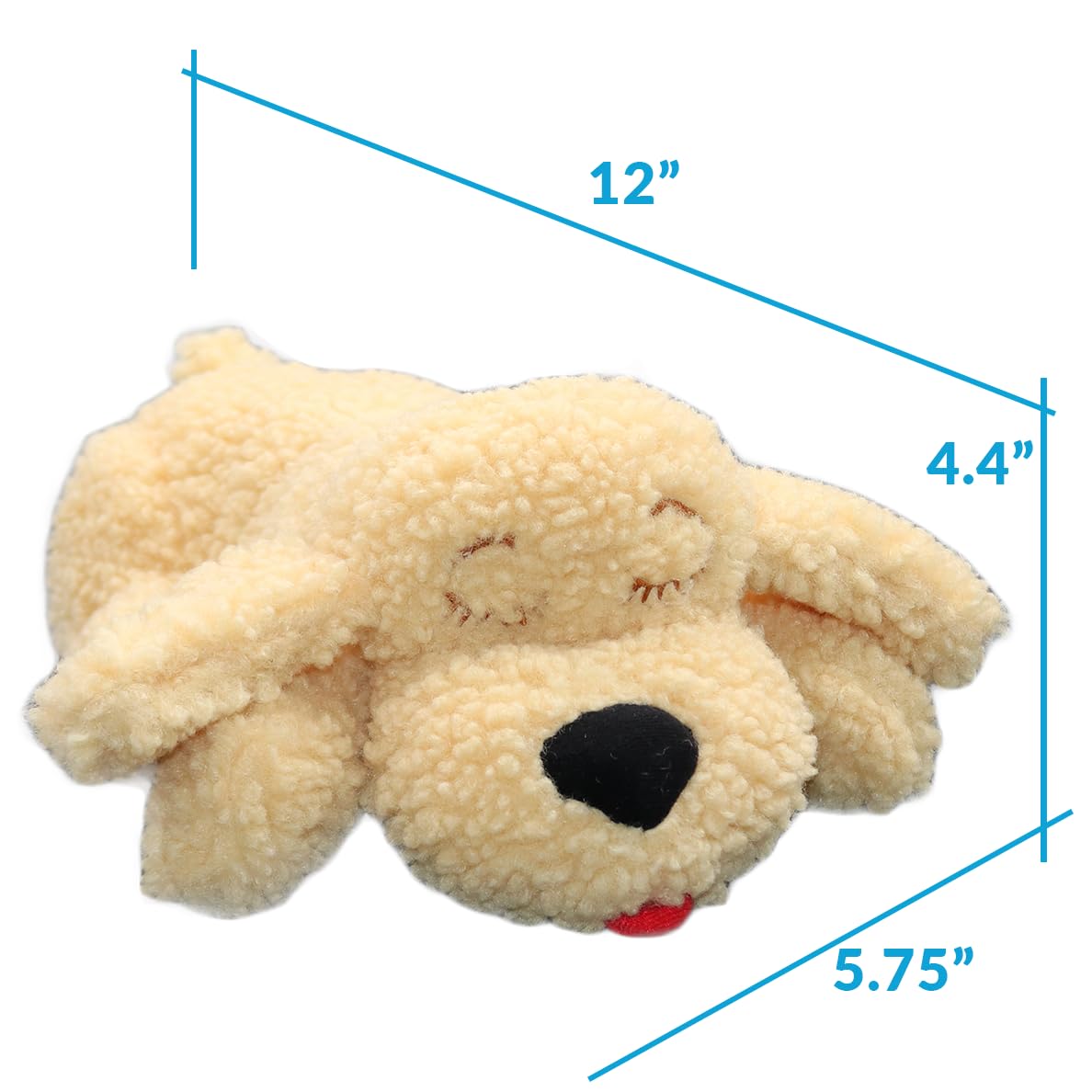 Snuggle Puppy sleep-friendly toy safeguards nighttime rest and reduces dog anxiety during crate training.