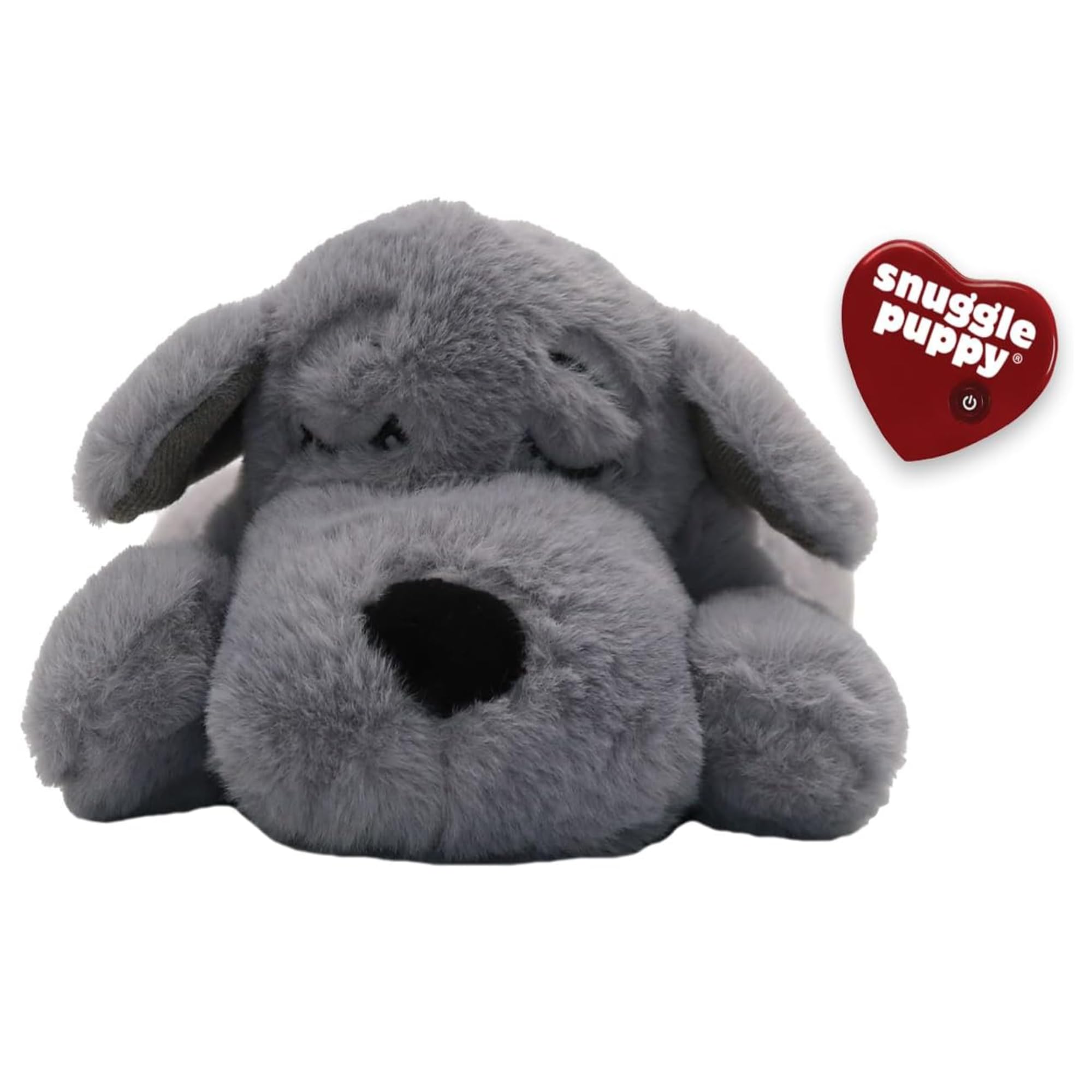 Snuggle Puppy sleep-support heartbeat helps puppy settle at bedtime