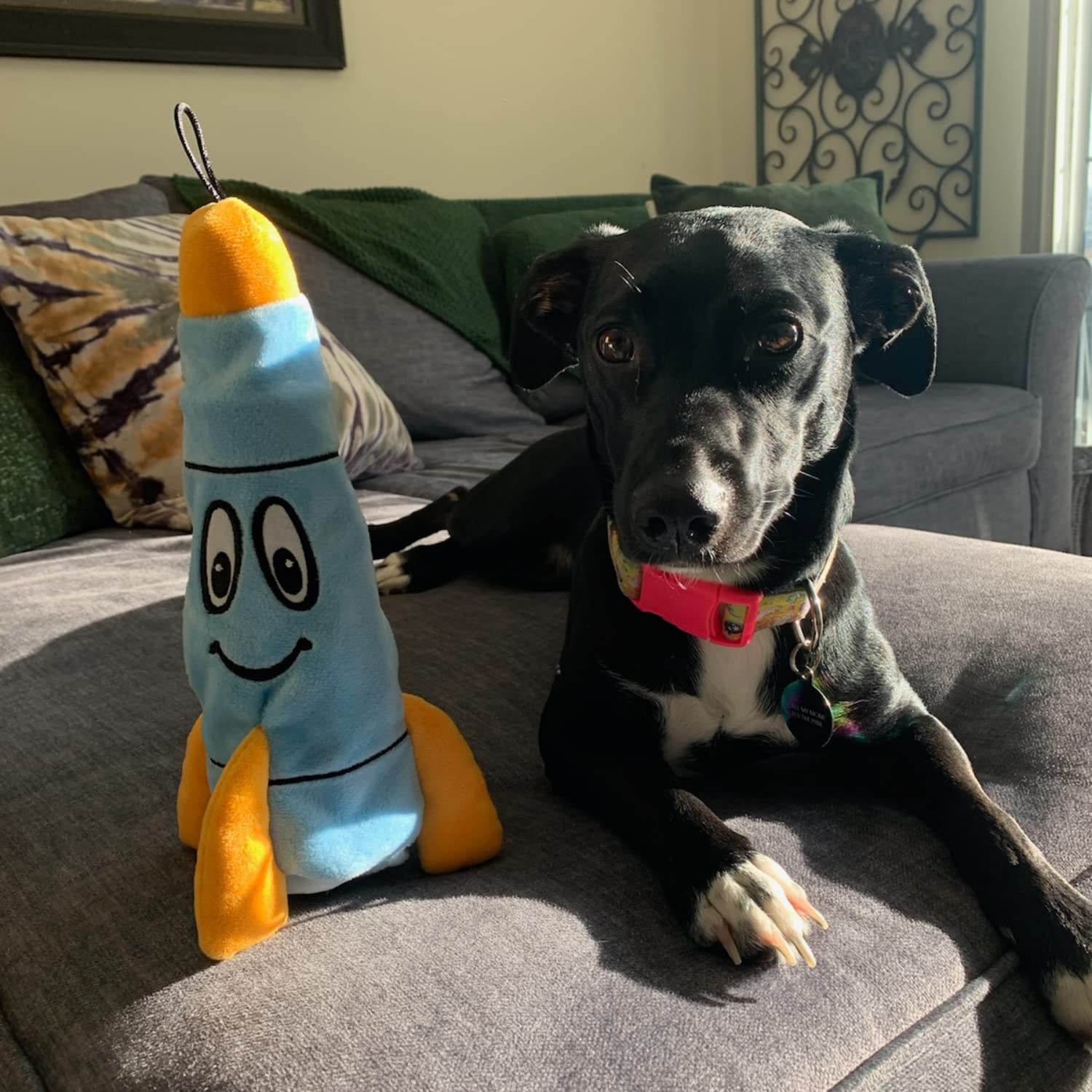 SnugglePuppy Tender-Tuffs quiet play toy allows peaceful, interactive sessions.