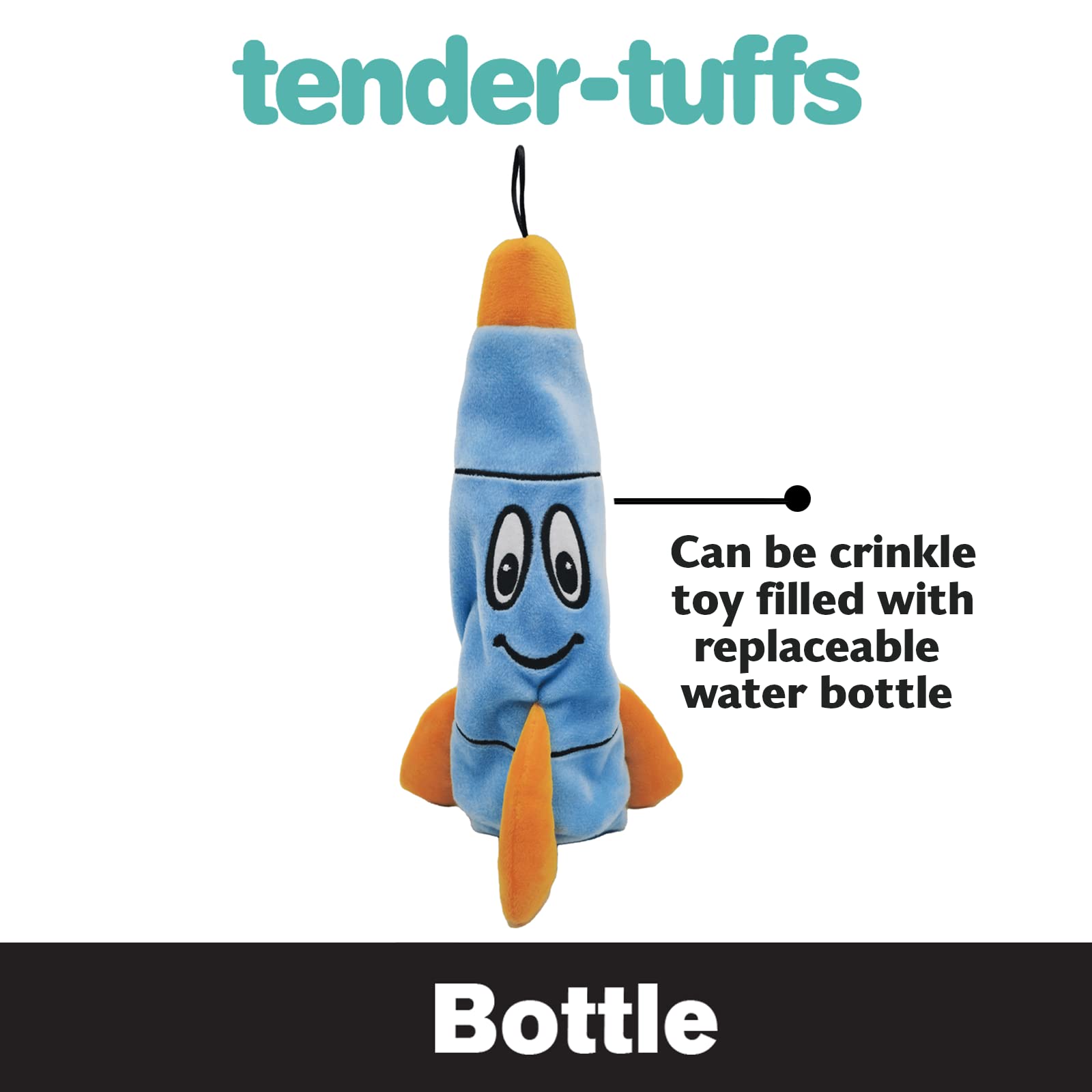SnugglePuppy Tender-Tuffs small dog friendly toy fits tiny jaws for safe indoor fun.