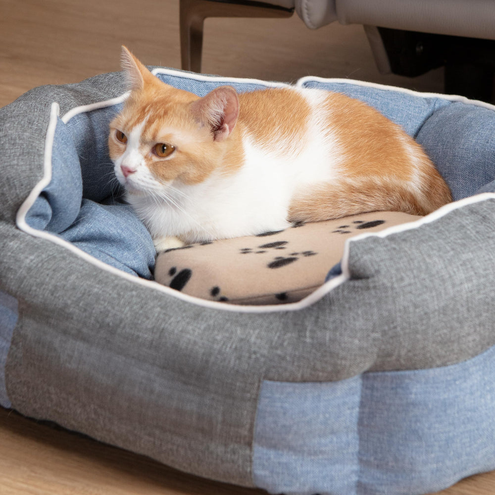 Snugglesafe Original heat pad exterior shown as durable for daily pet use.