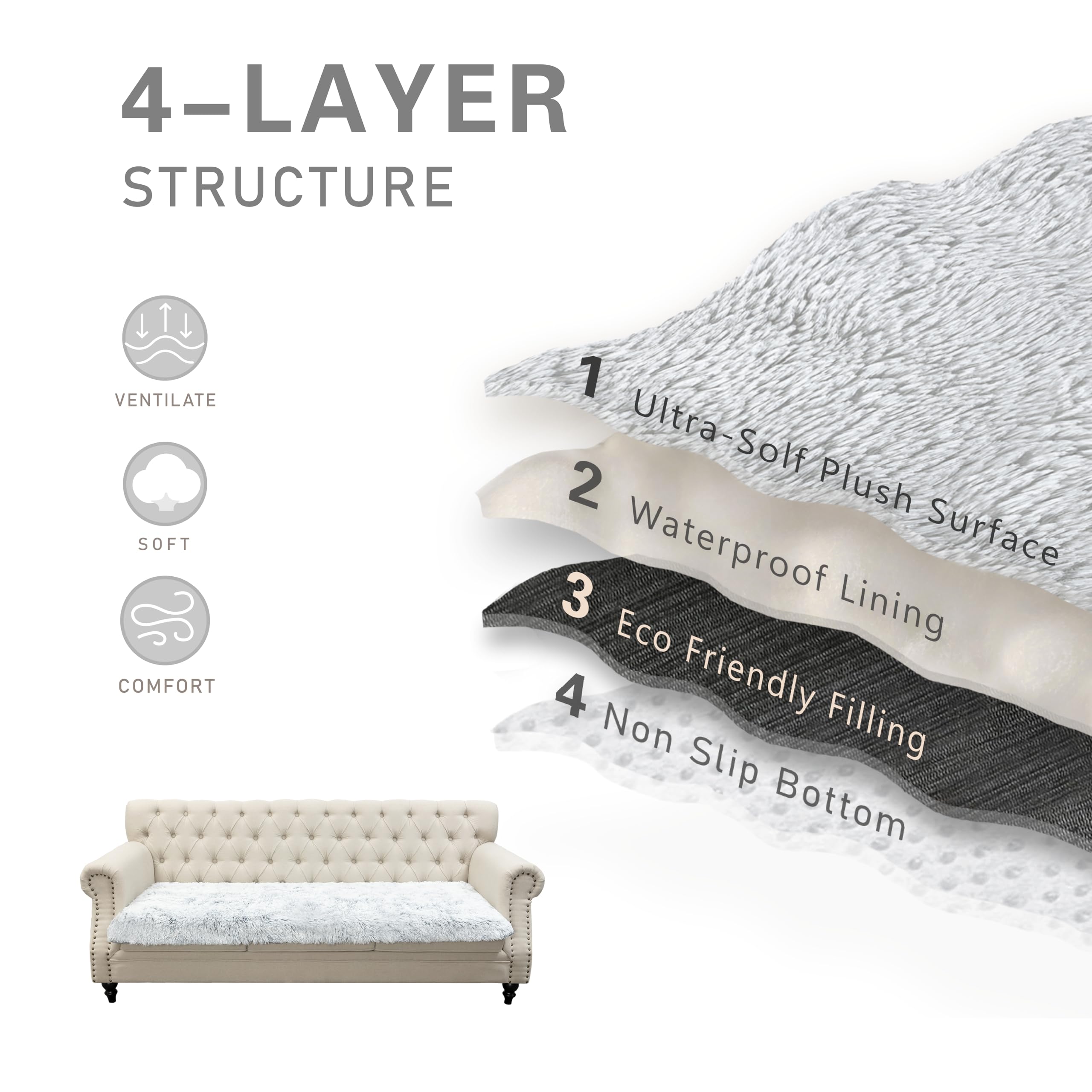 Snugglesinto multi-size fit image demonstrates versatility for many furniture sizes.