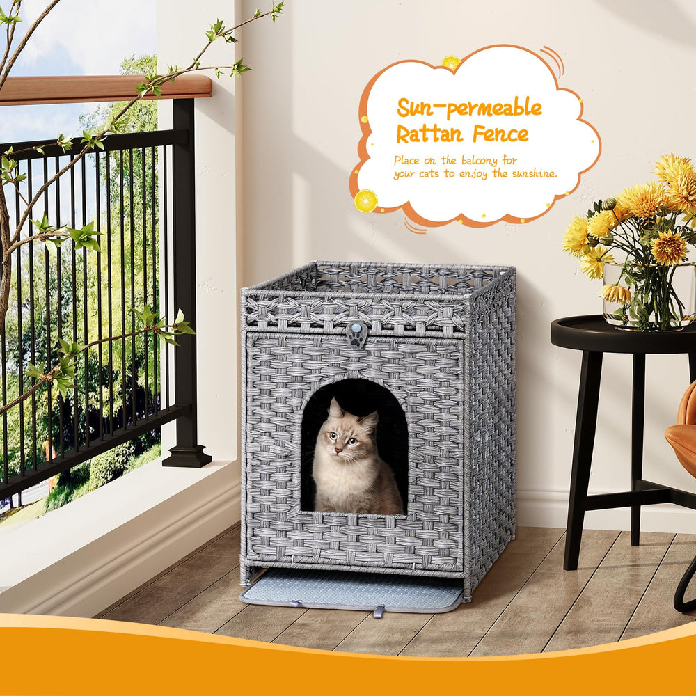 Snughome litter mat close-up showing large holes trap litter