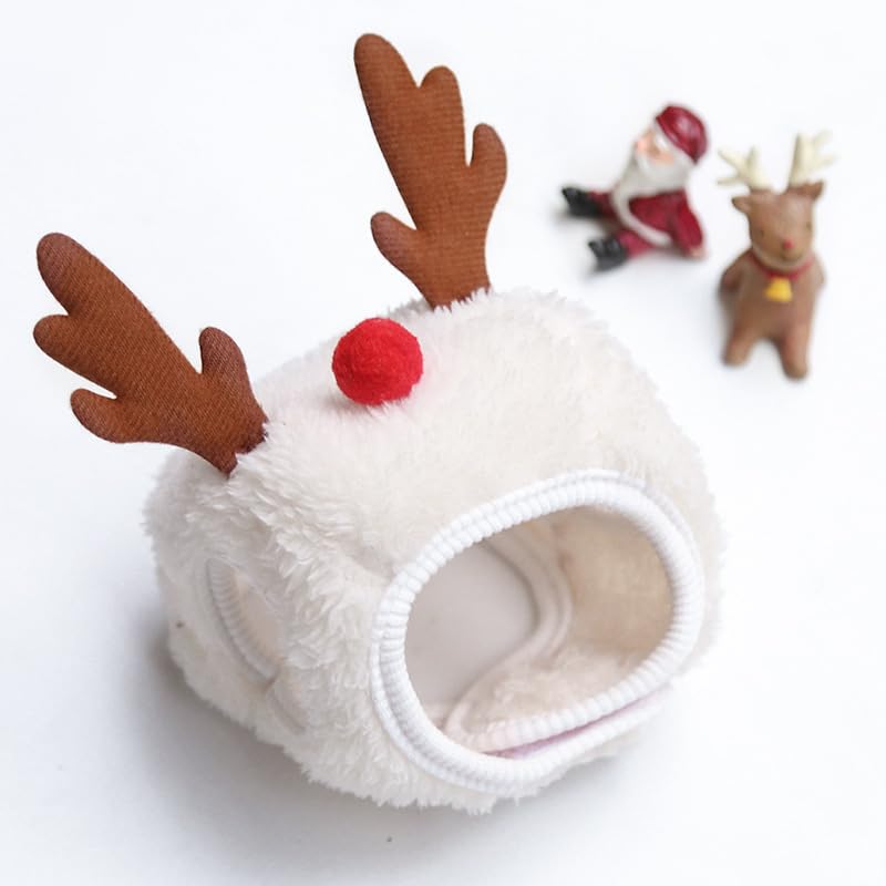 SnugPaws Christmas hat and scarf set complete for festive pet photos and cozy holidays.
