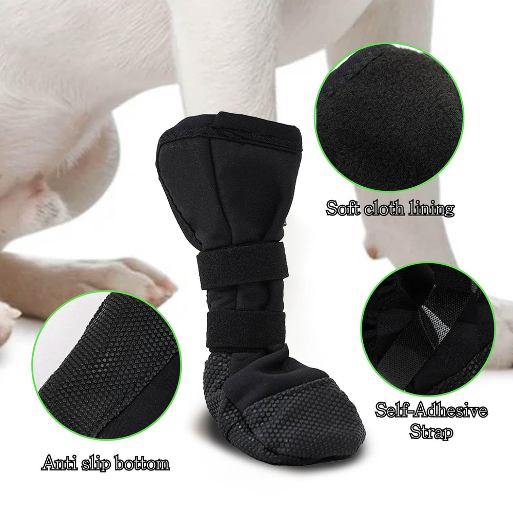 Snugrance dog paw boot non-slip outsole — enhanced floor traction