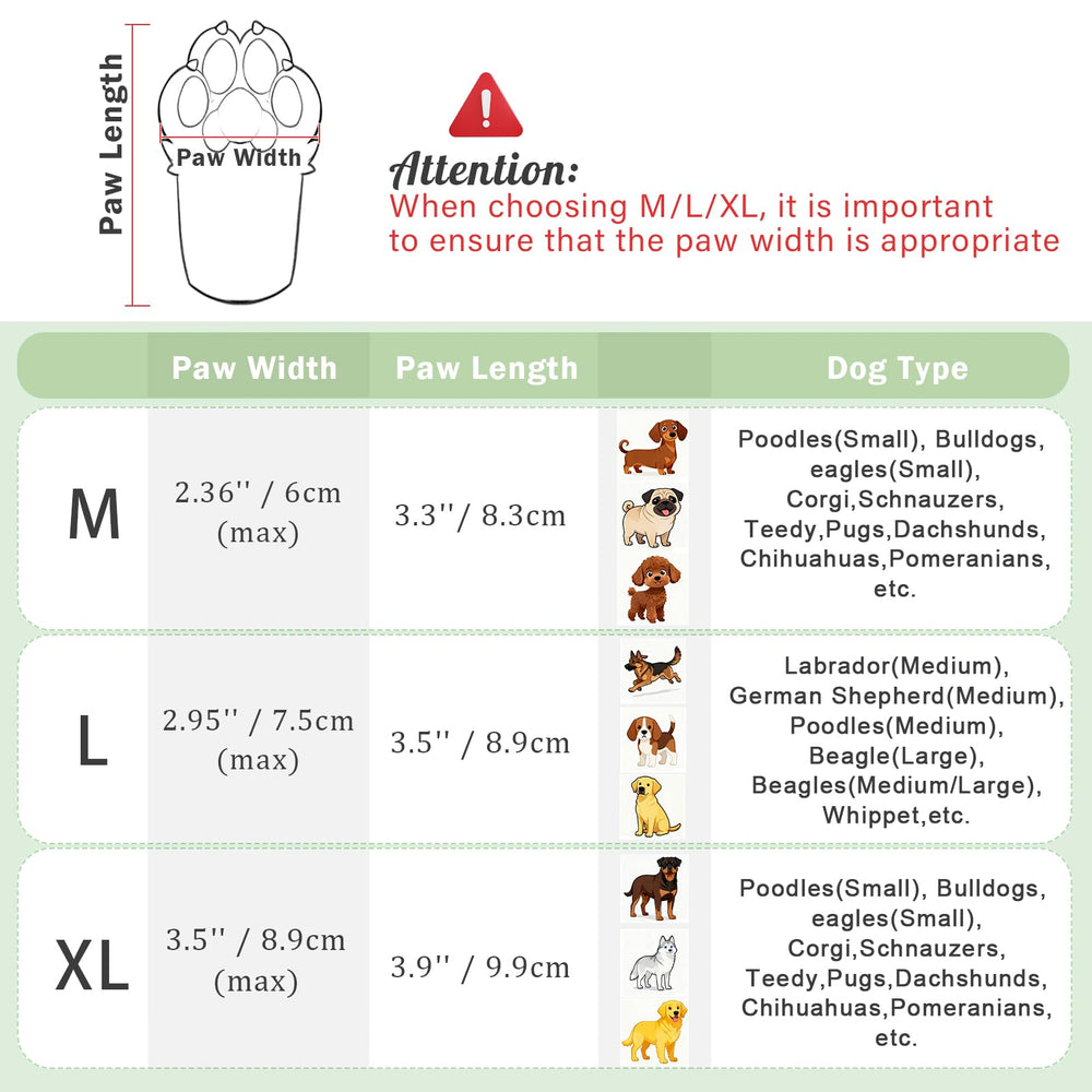 Snugrance dog paw boot two-pack — convenient rotation for hygiene
