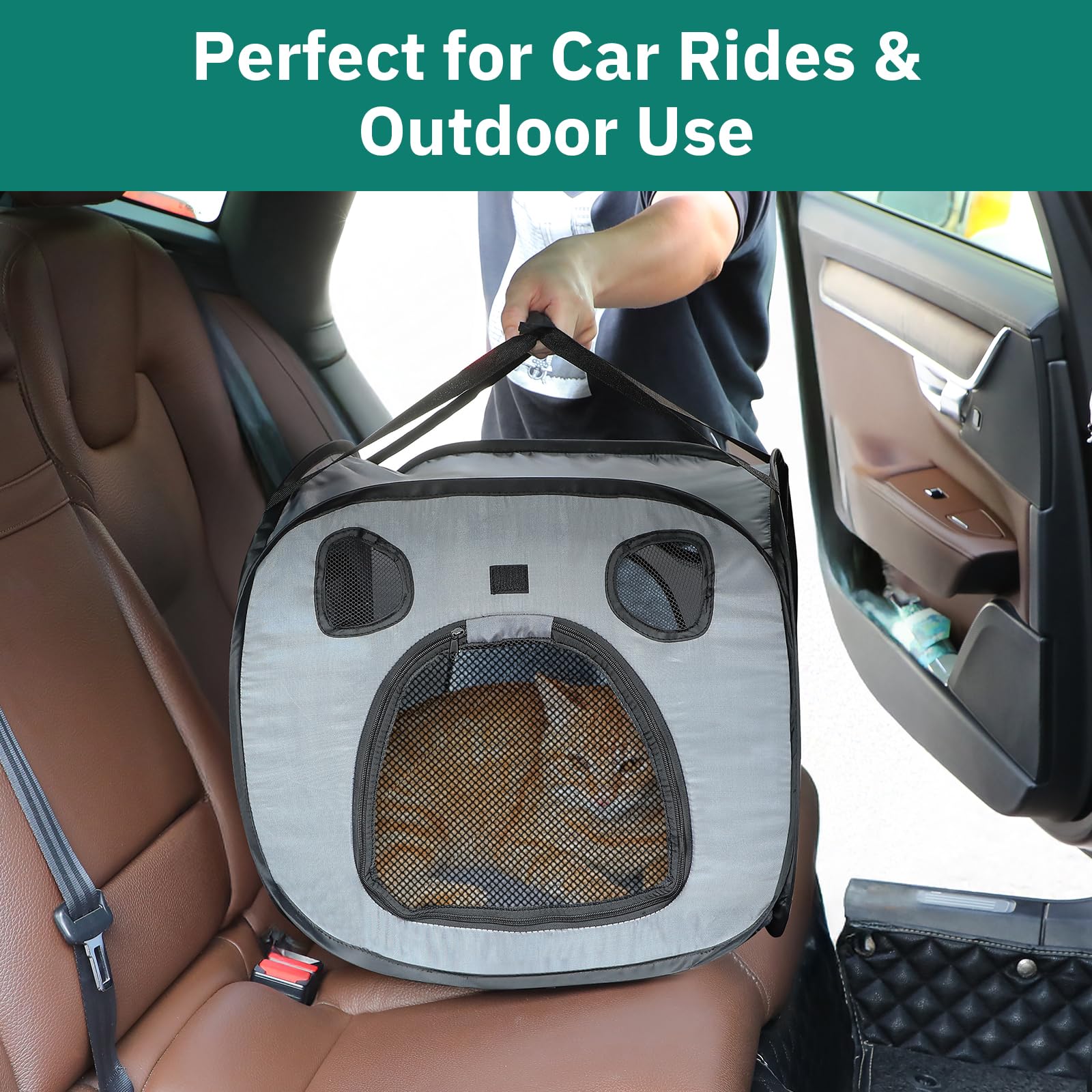 SNUVID dual-tent connection supports multi-pet setups for shared spaces.