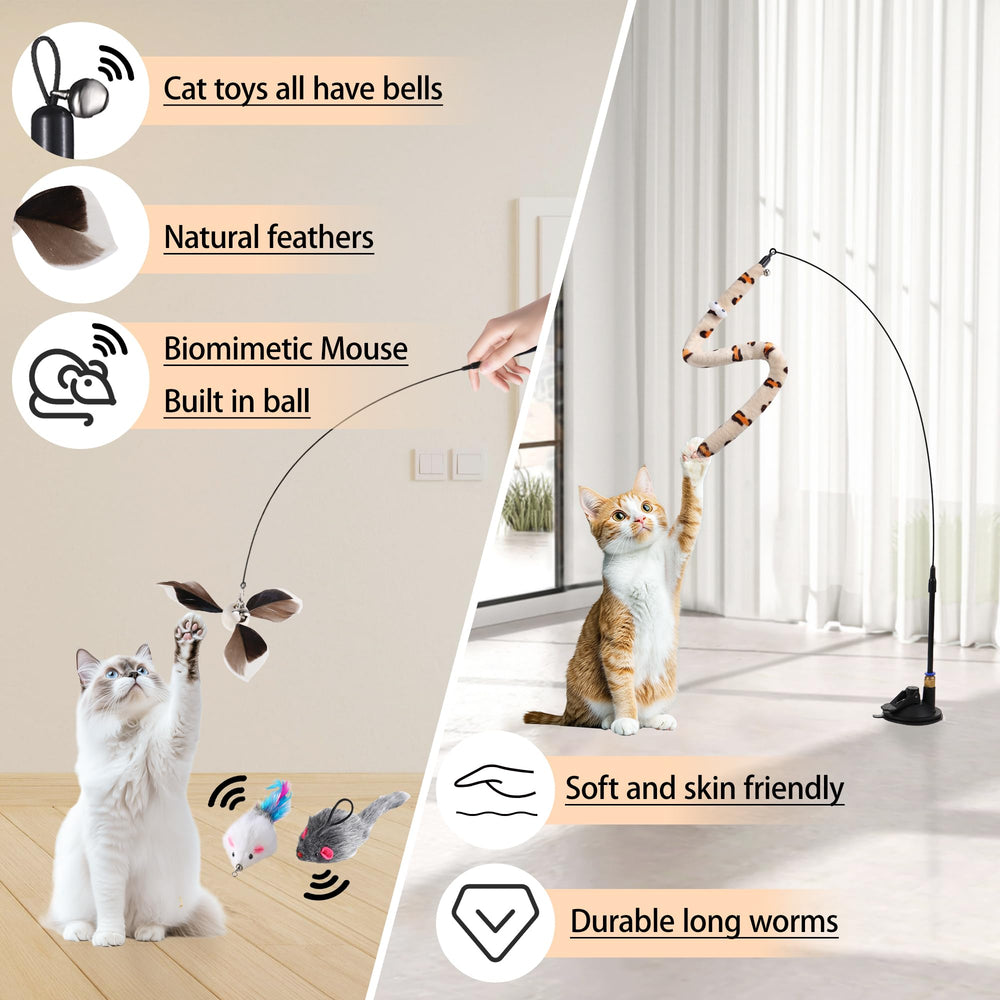 Soarer cat strings with adhesive hooks enables easy setup and climbing-frame fun.