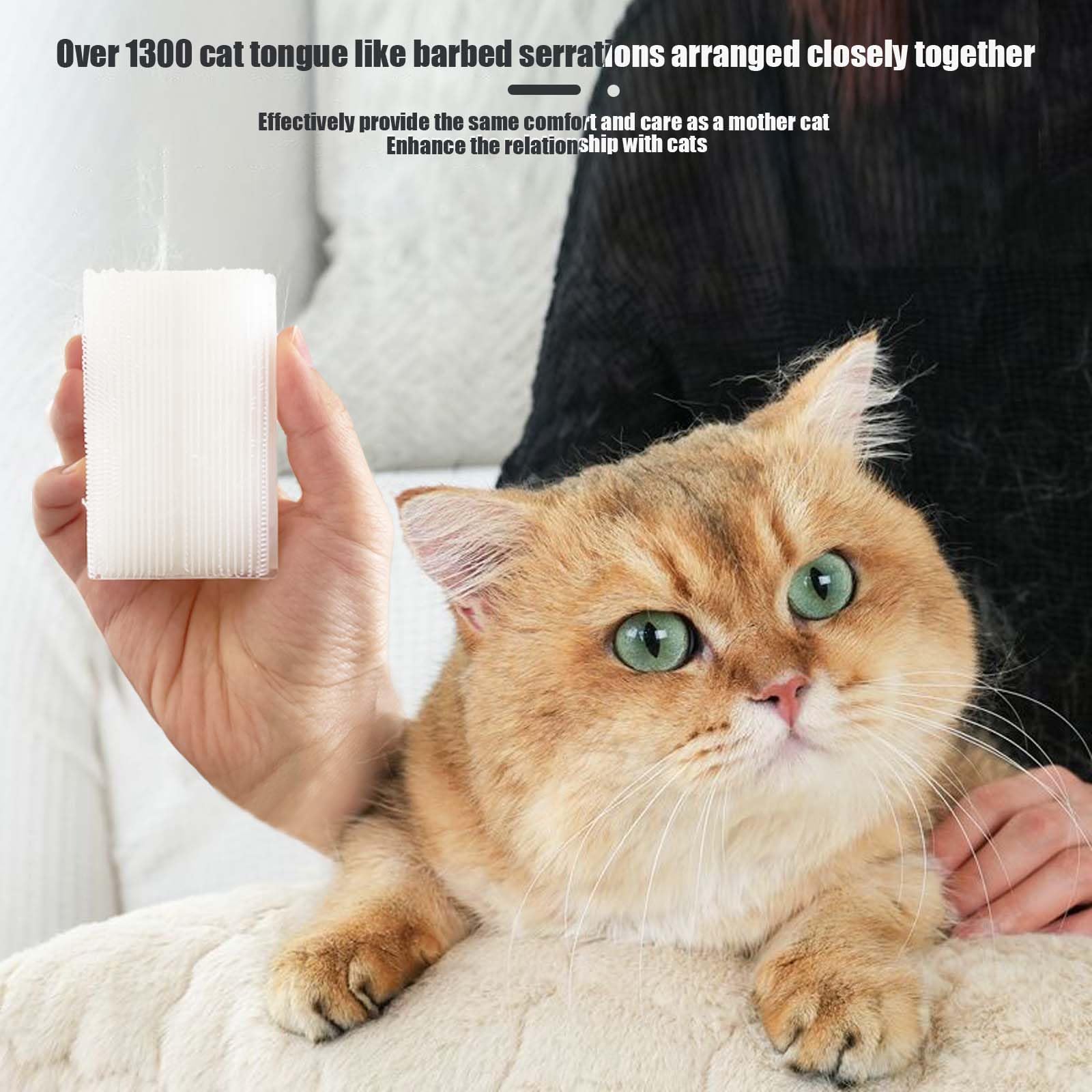 SoarExcelyy grooming tool strengthens bonding while caring for sensitive cats.