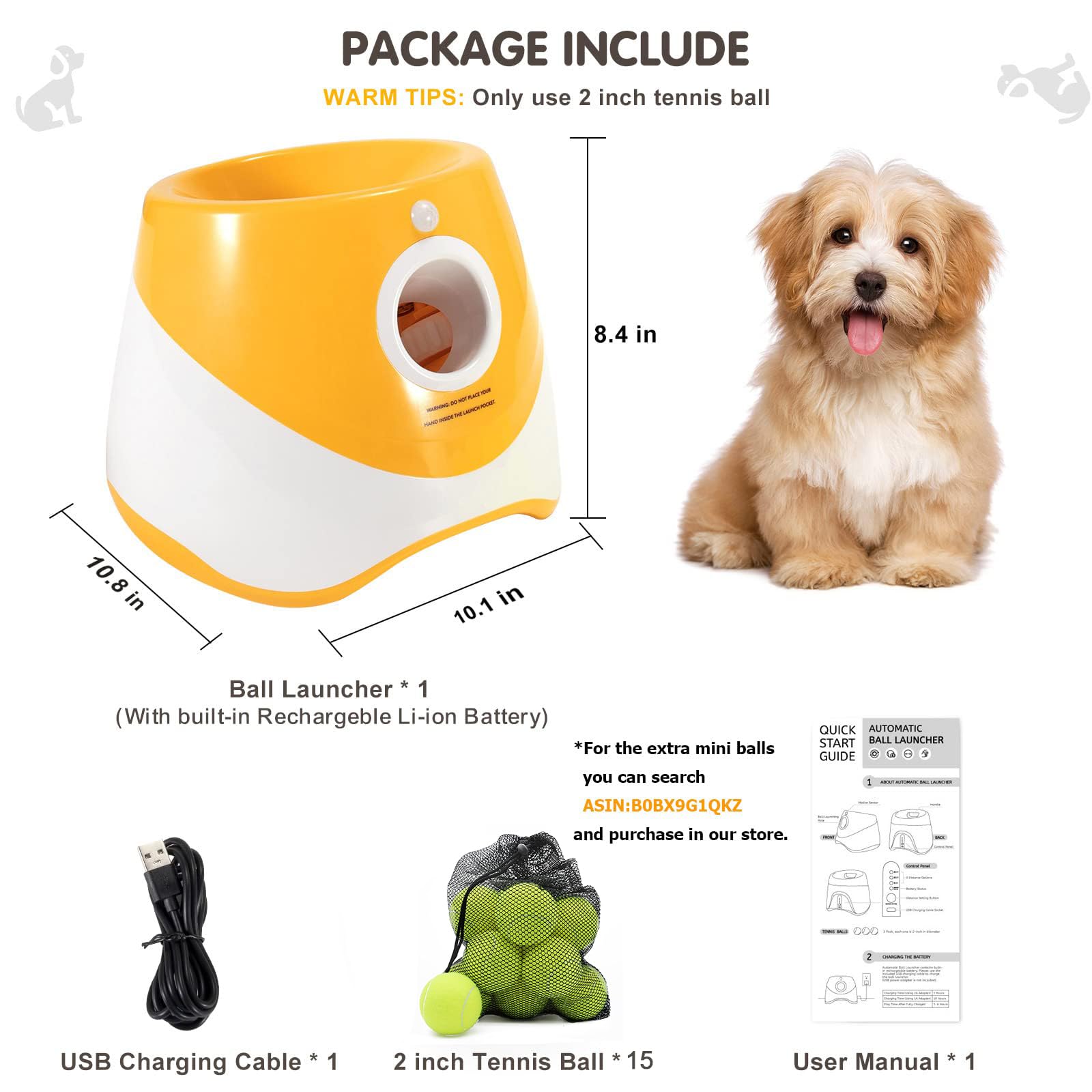 SOCO launcher is suitable for indoor and outdoor small-dog play.
