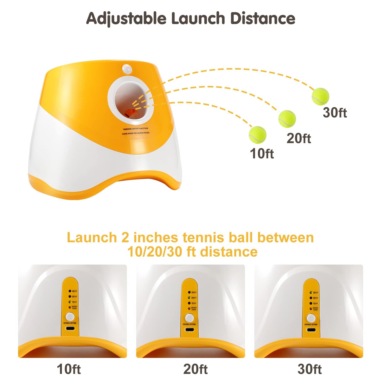 SOCO mini tennis balls included for quick setup and ready play.