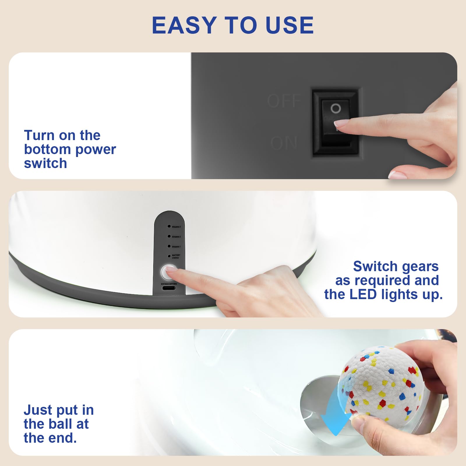 SOCO random mode illustration demonstrates surprise throws to keep dogs engaged.