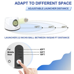 SOCO three-settings distance buttons image highlights customizable play distances.