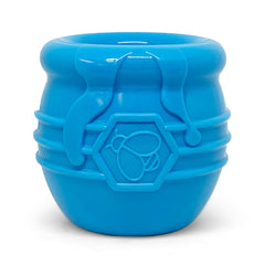 SodaPup Honey Pot treat dispenser close-up showing durable rubber for enrichment