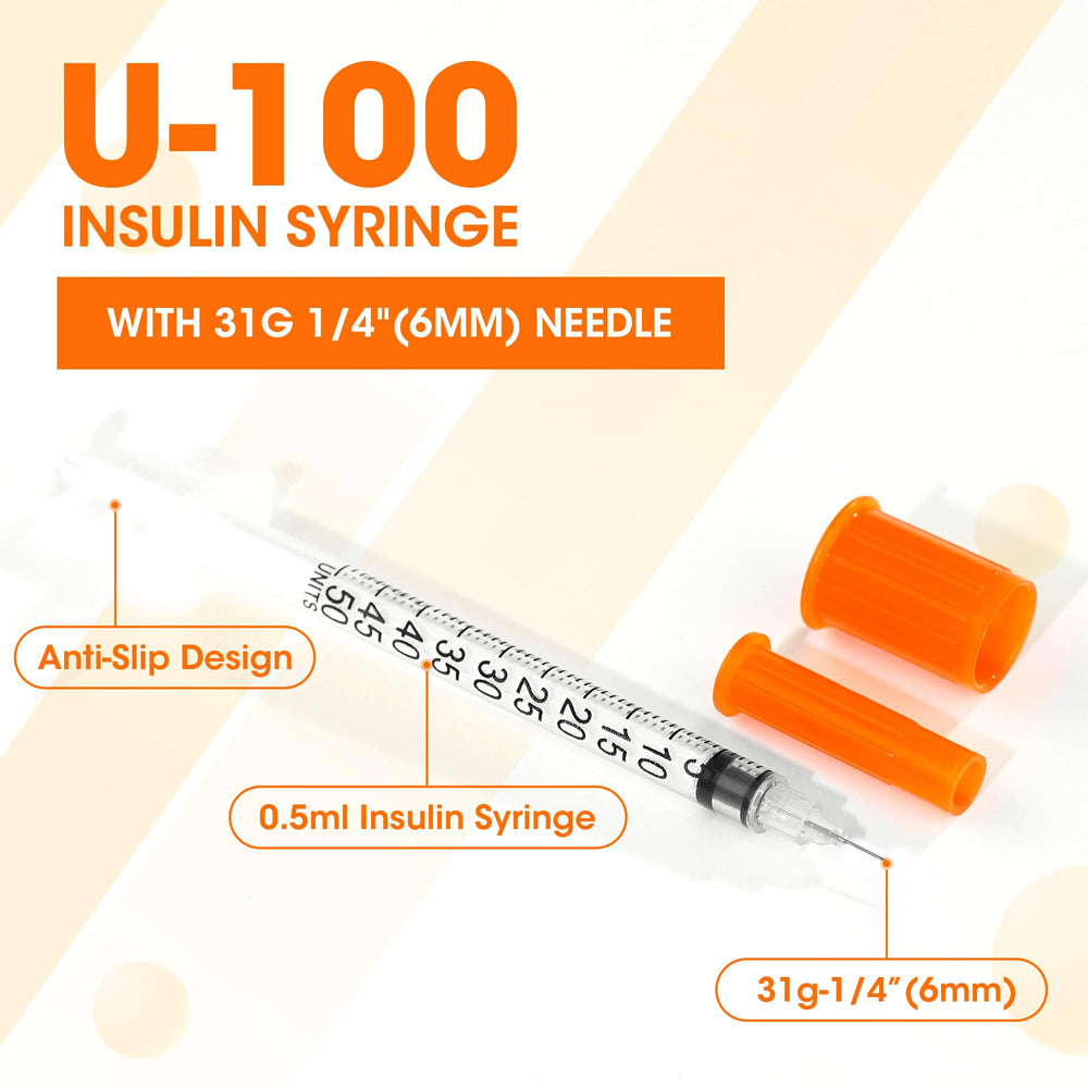 Sodasni 31G needle close-up highlights gentle puncture for comfort.