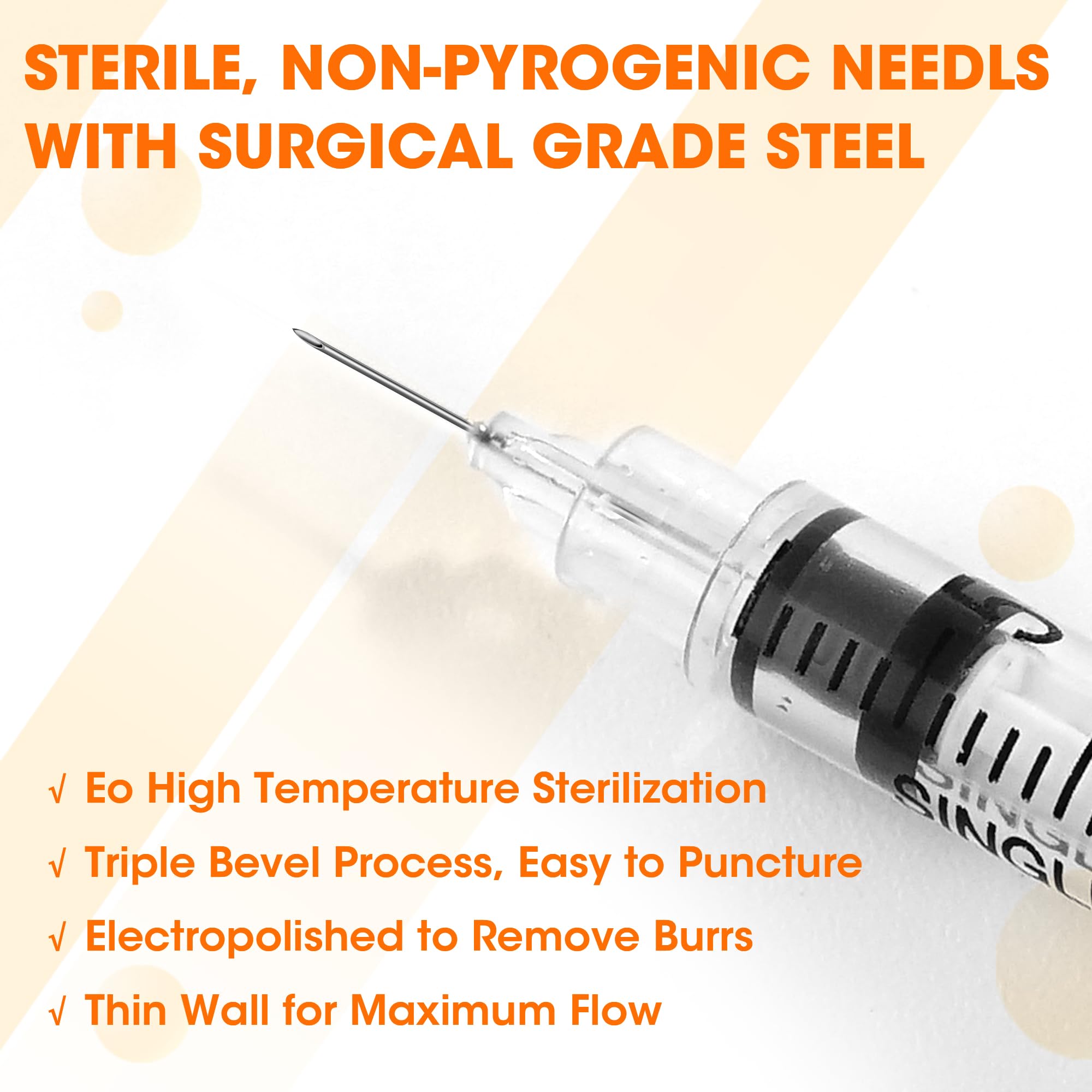 Sodasni one-hand glide plunger supports quick controlled administration.