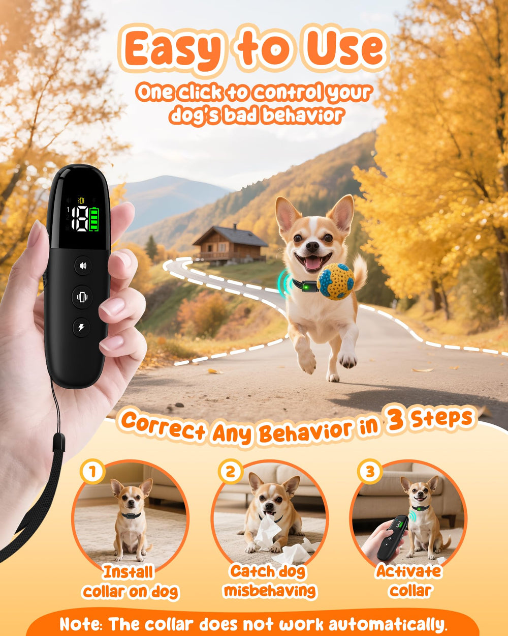 SODOG quick recharge with USB-C cables keeps training on schedule.