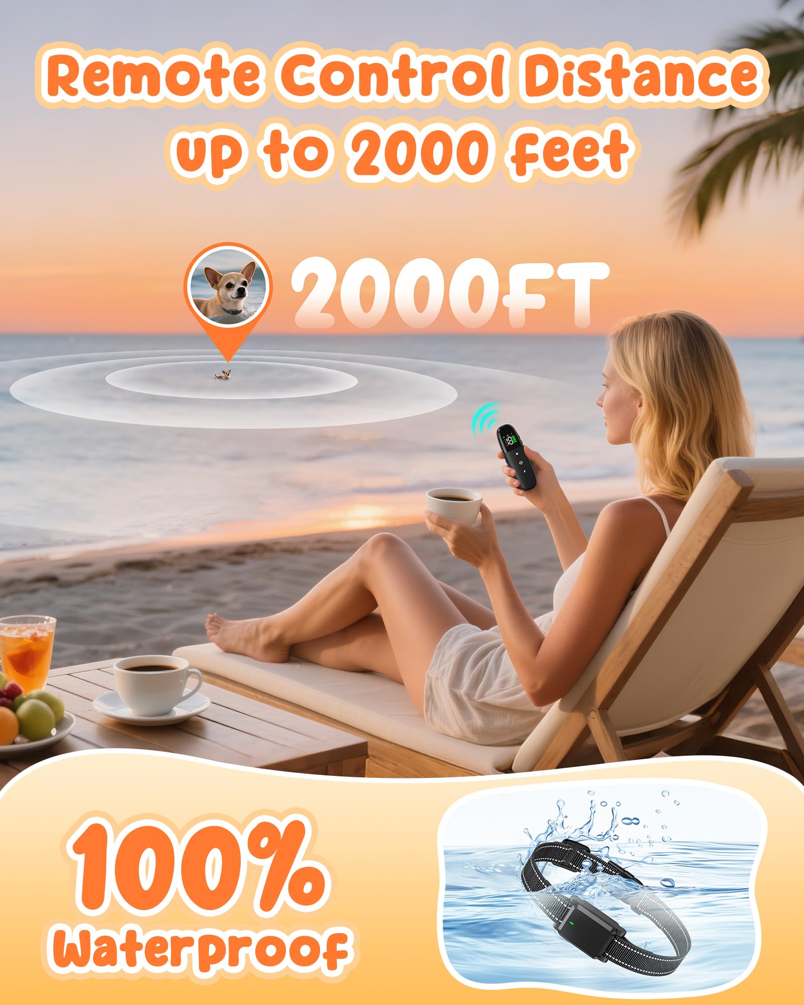 SODOG removable contact points enhance comfort for sensitive puppies.