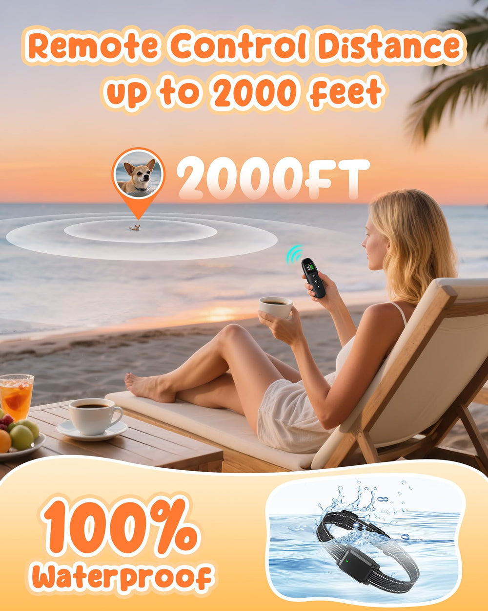 SODOG removable contact points enhance comfort for sensitive puppies.