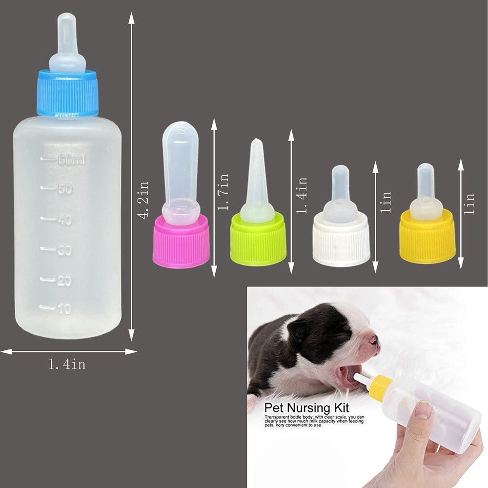 SOEAEODG pet bottle kit replaceable teats ten-pack enabling customized flow