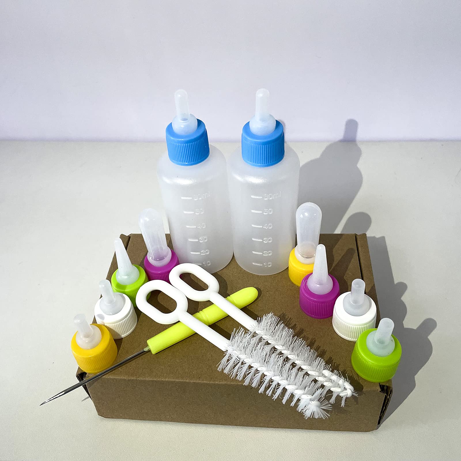 SOEAEODG pet bottle kit soft squeeze bottle for controlled intake