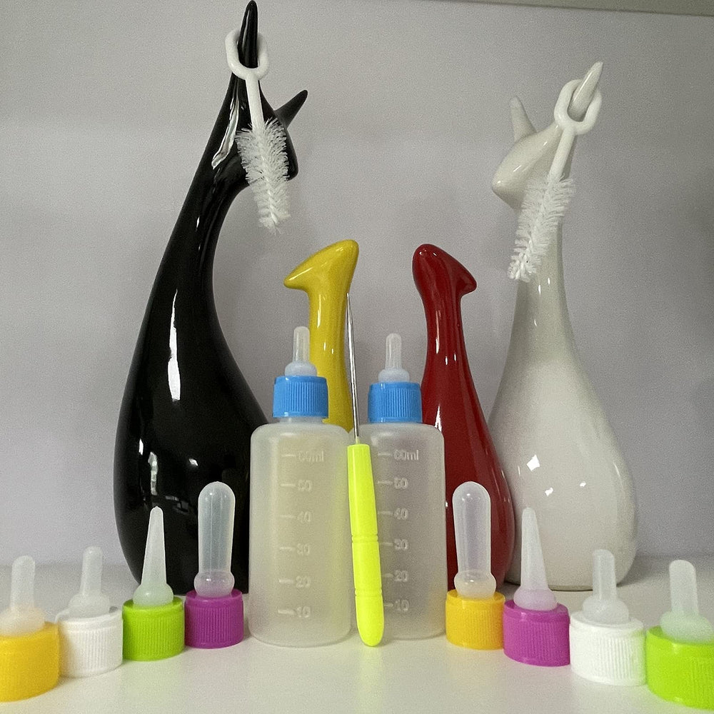 SOEAEODG pet bottle kit cleaning brushes simplify sanitation