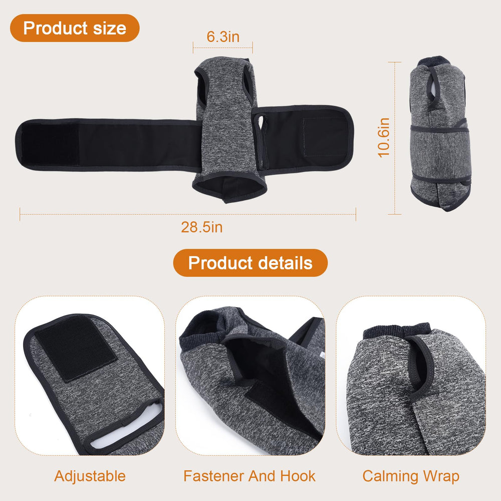 SoeKoa cat anxiety jacket fabric detail highlights durable hair resistant material