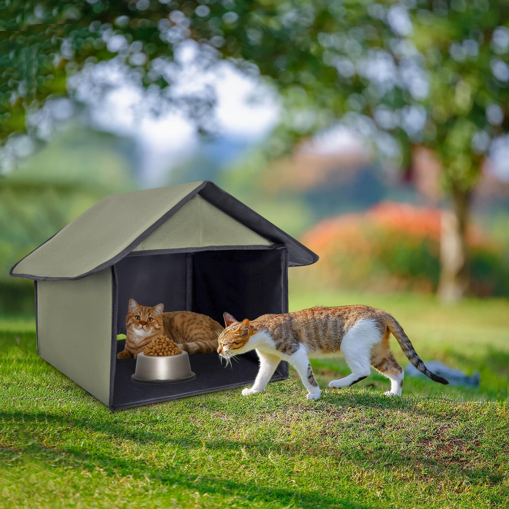 SoeKoa sloping roof design keeps rain, snow, and debris out of meals.