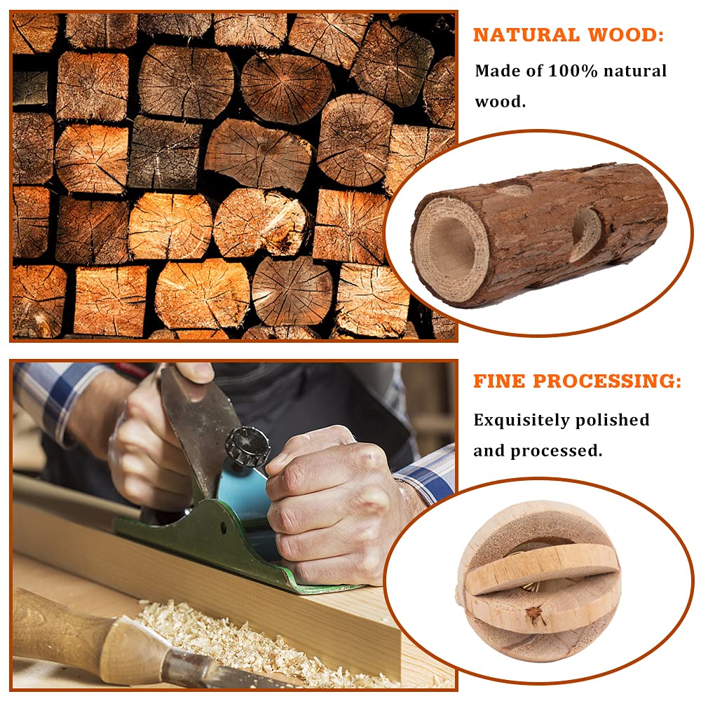 Sofier pine cone chew toy promotes natural grinding.