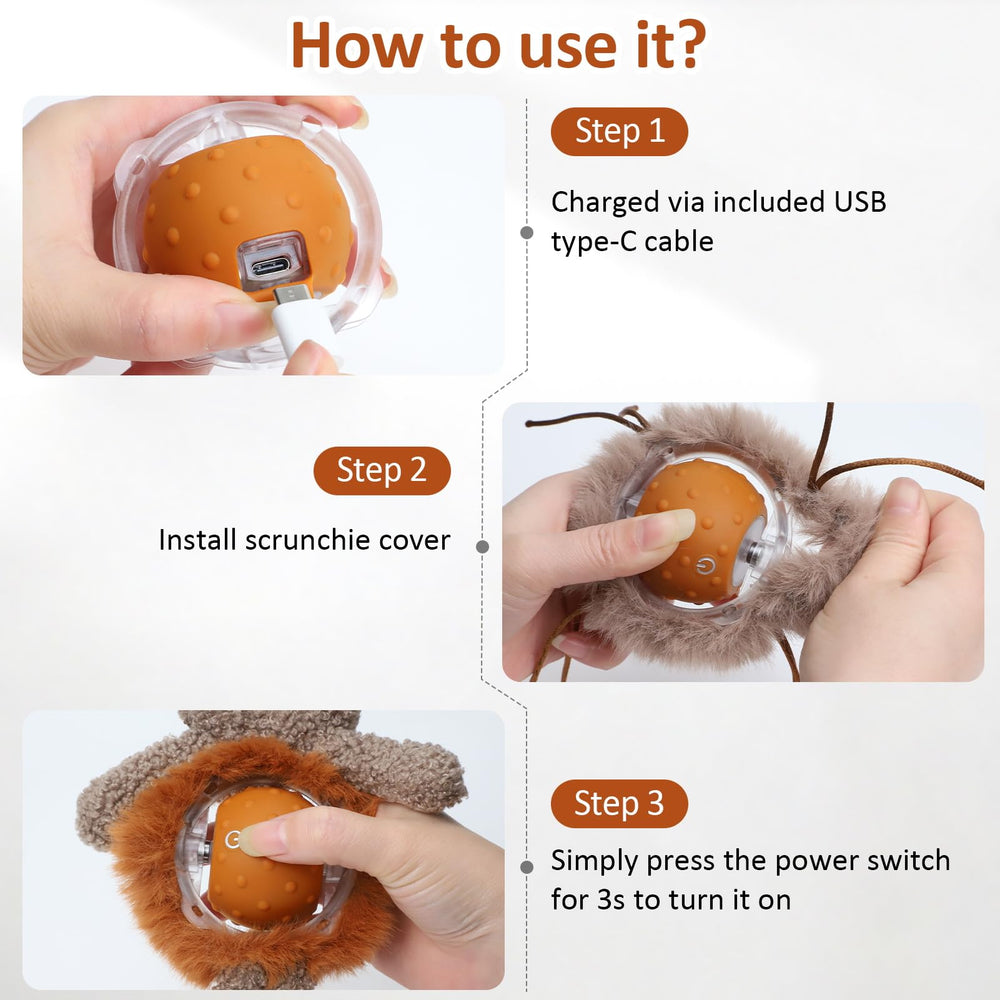 Sofolor cat toy three-modes blue-purple-yellow lights show variety