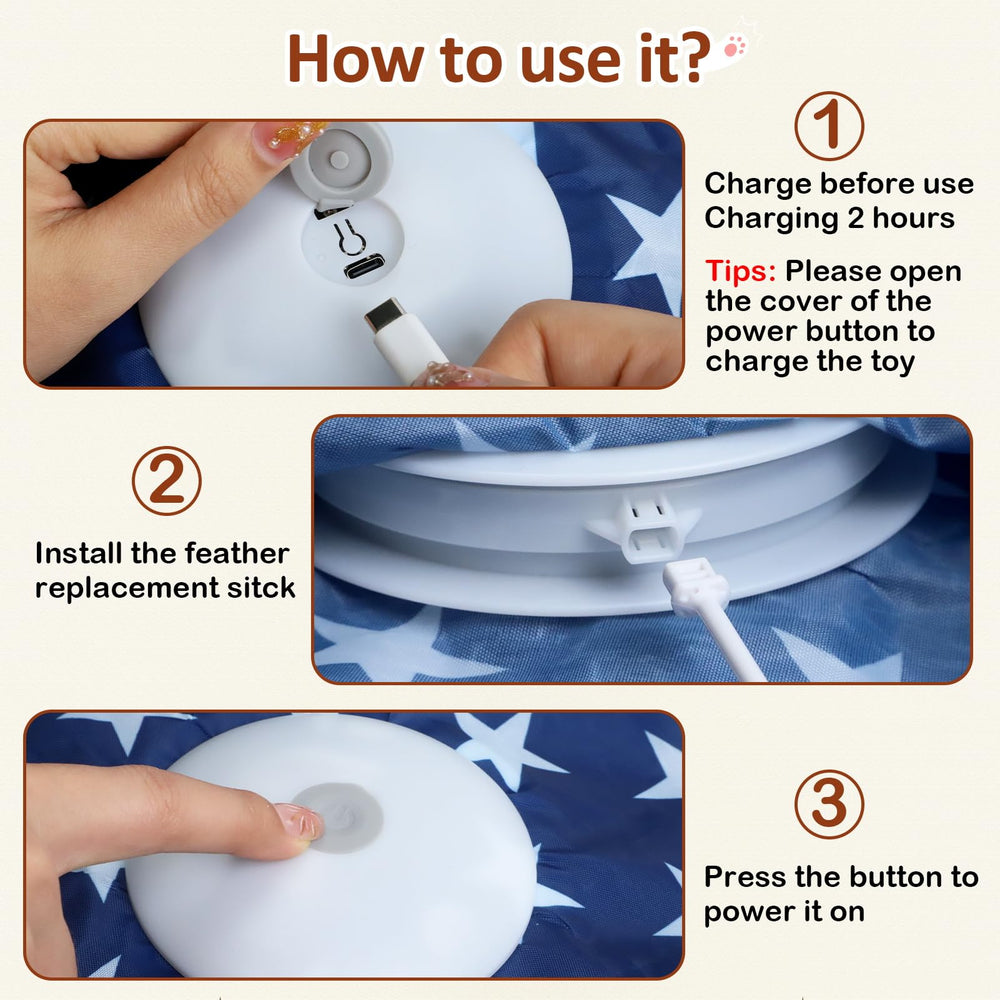 Sofolor motion-activated toy entering standby after activity before wake-up