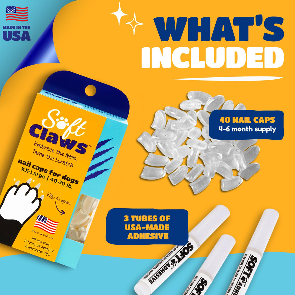 Soft Claws green packaging on shelf highlighting durable, vet-developed design