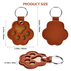 softum pink pet memorial gift keychain for bag or keys.