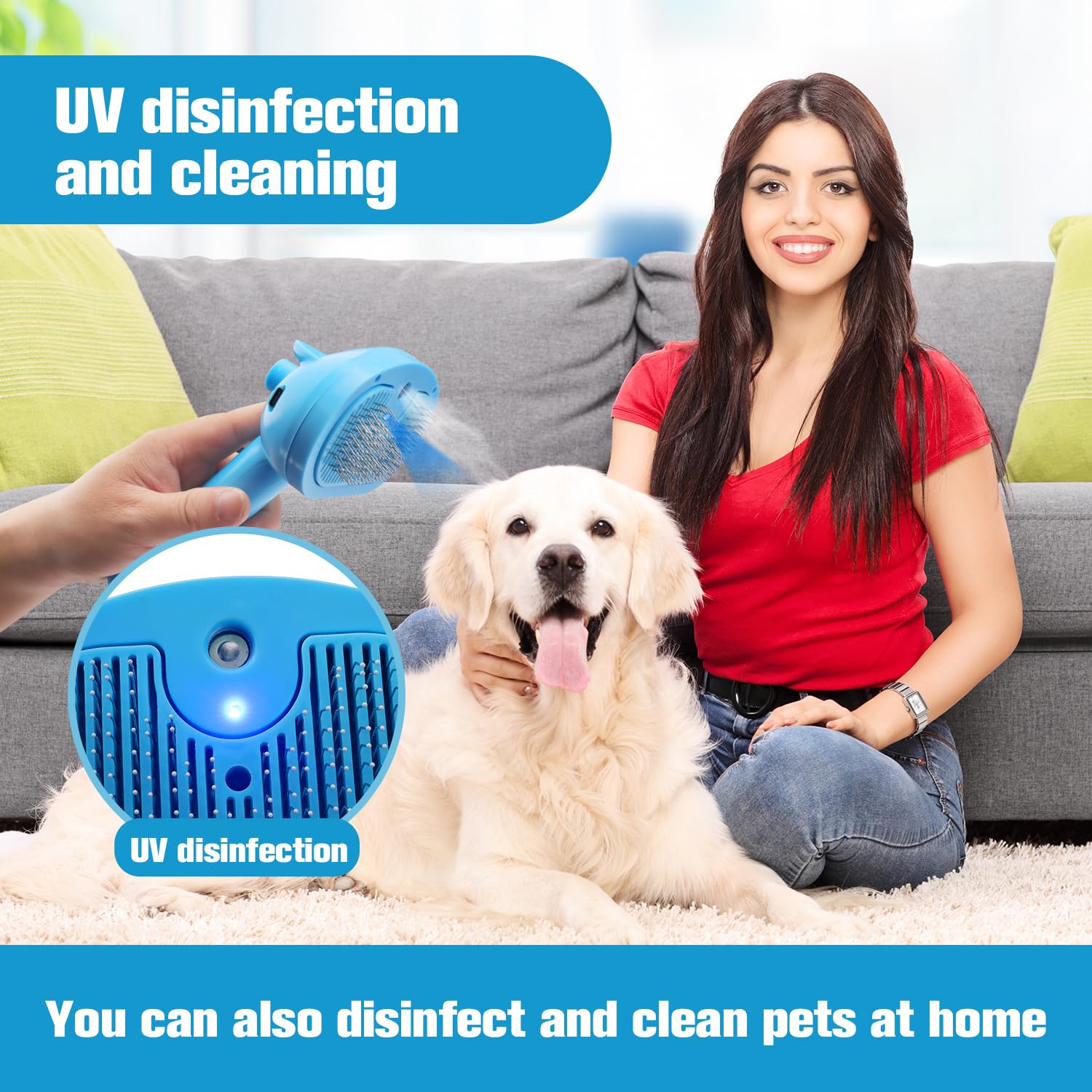 SOGUE compact lightweight design enabling on-the-go pet grooming