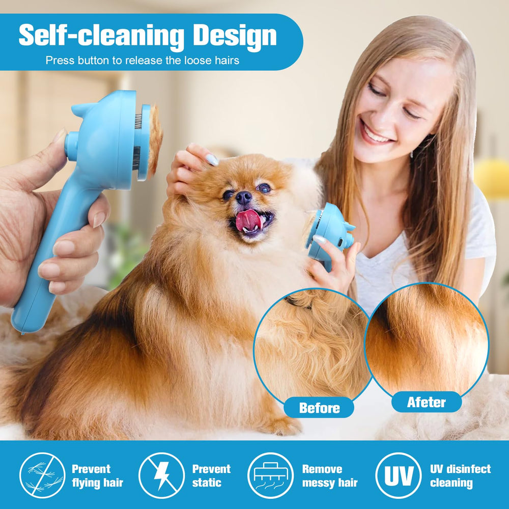 SOGUE grooming use case showing deshedding for dogs and cats