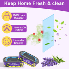 SOHBCLE cat litter refill for Pail with long-lasting, space-saving design.