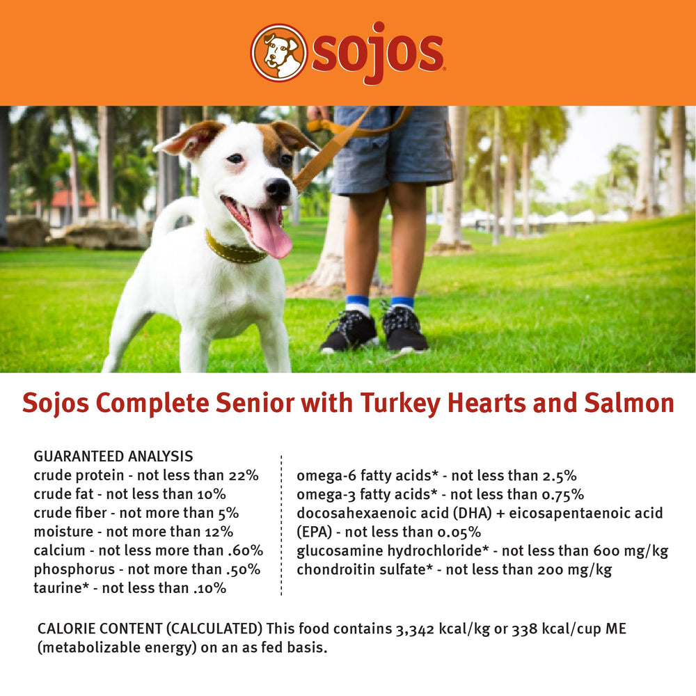 Sojos Complete-dog-eating captures a dog enjoying the aroma and texture