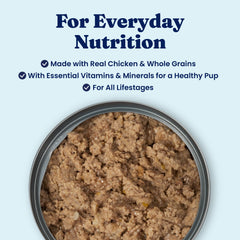 Solid Gold canned dog food real chicken reinforces lean protein for energetic dogs