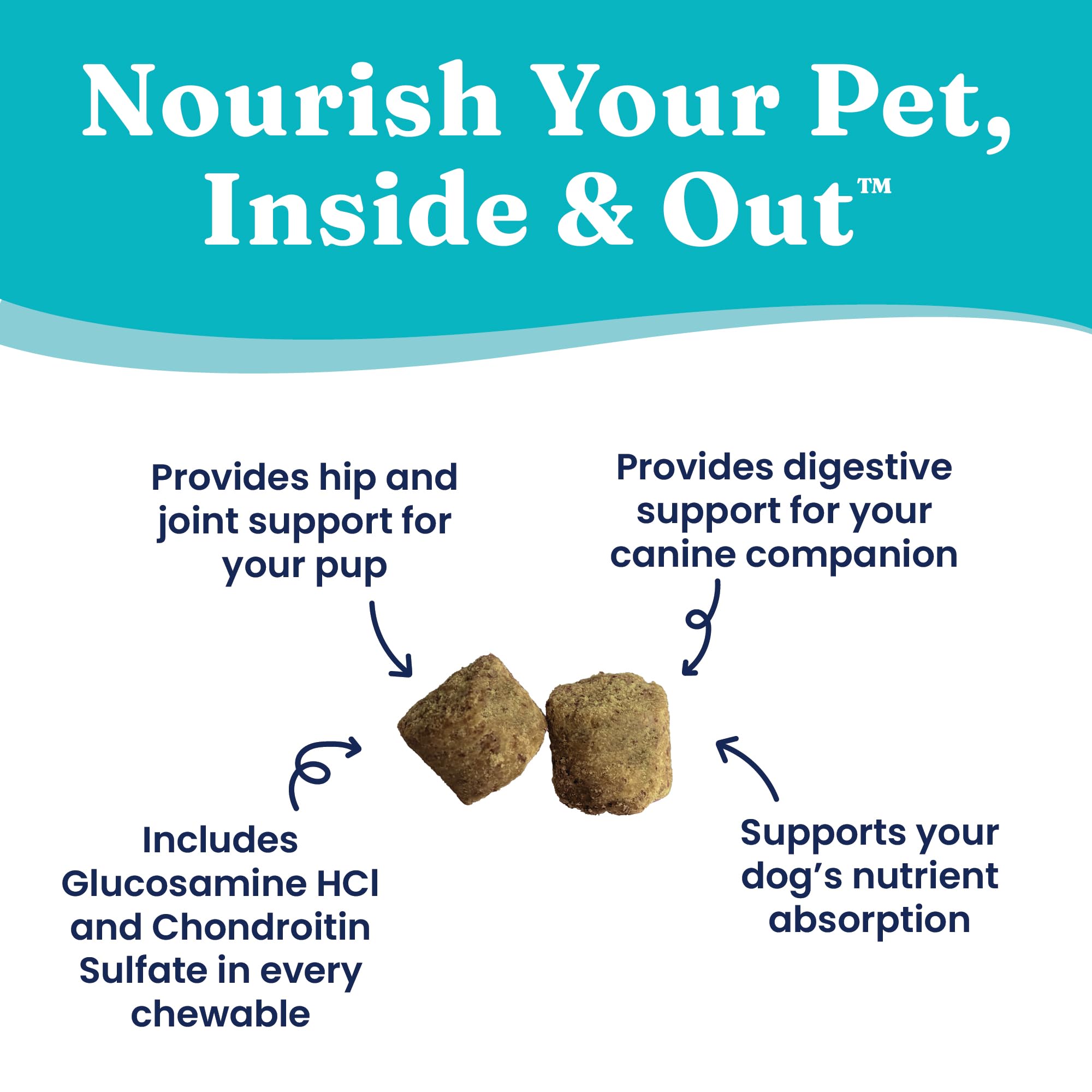 Solid Gold glucosamine chondroitin treat focusing on mobility support