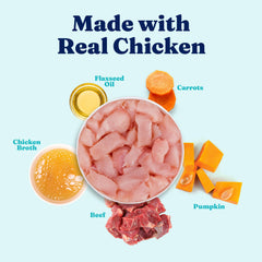 Solid Gold ingredients include chicken beef pumpkin for natural flavor and digestion support