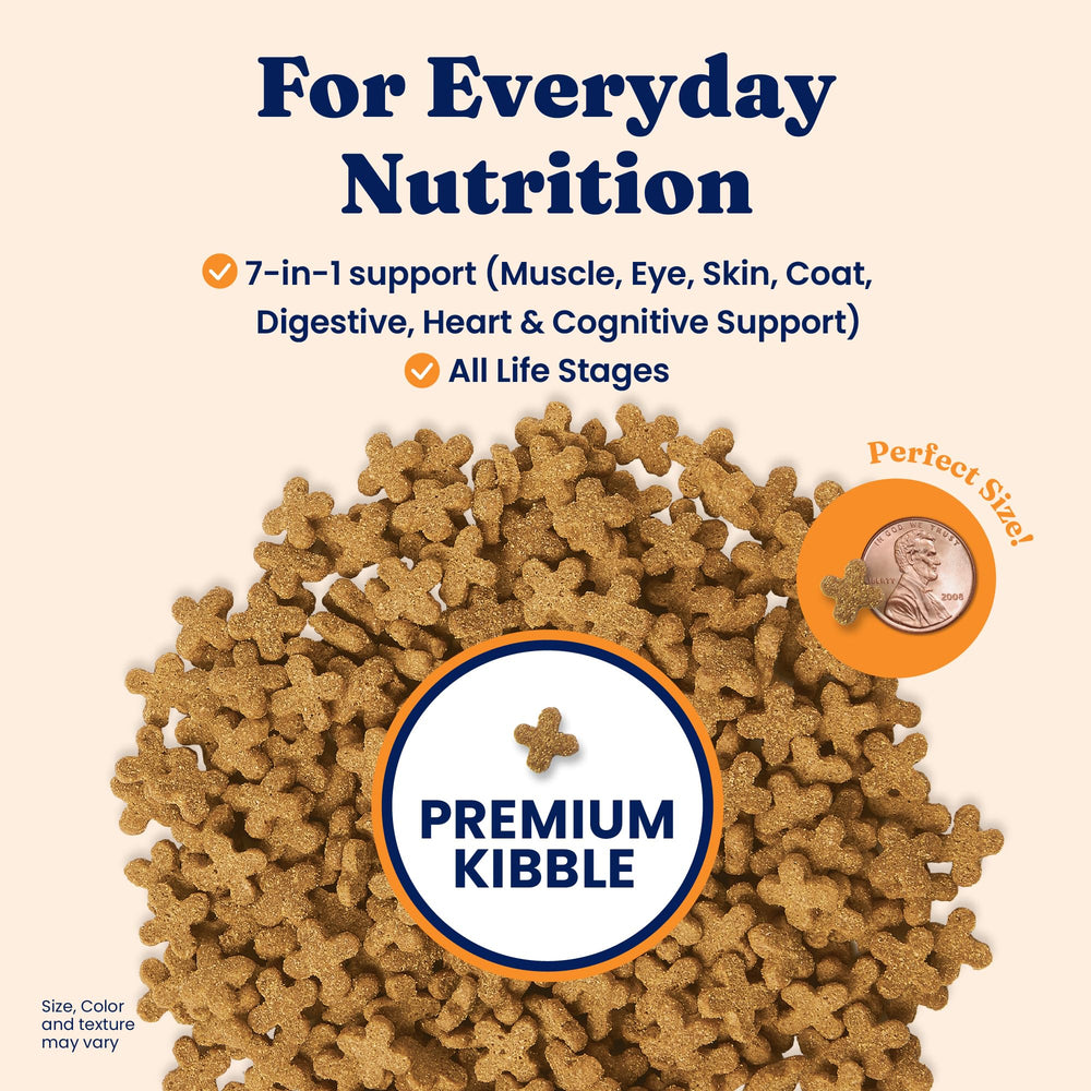 Solid Gold Katz-N-Flocken kibble in bowl highlighting easy-to-digest dry cat food.